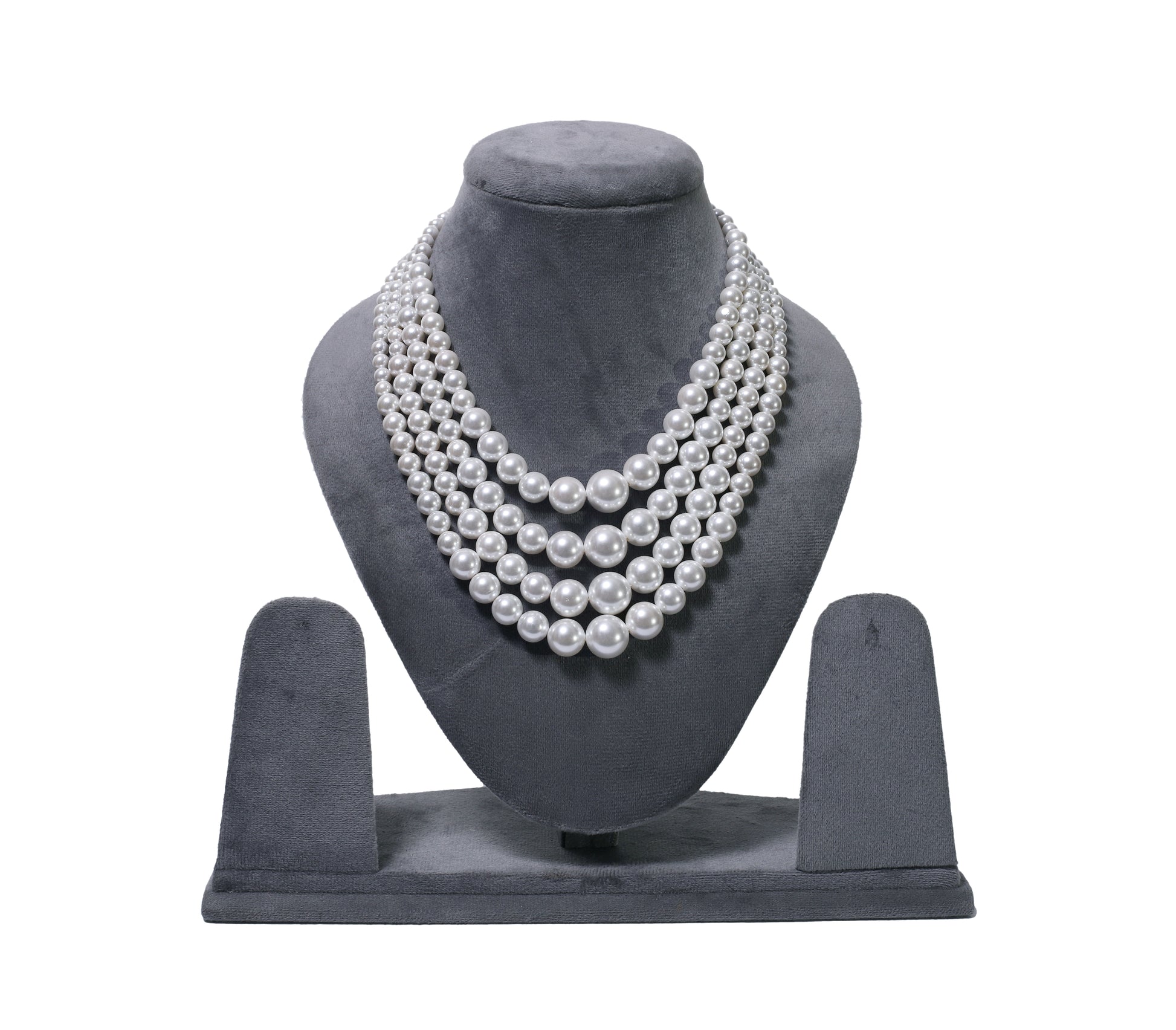 Graded White Pearl Neckpiece