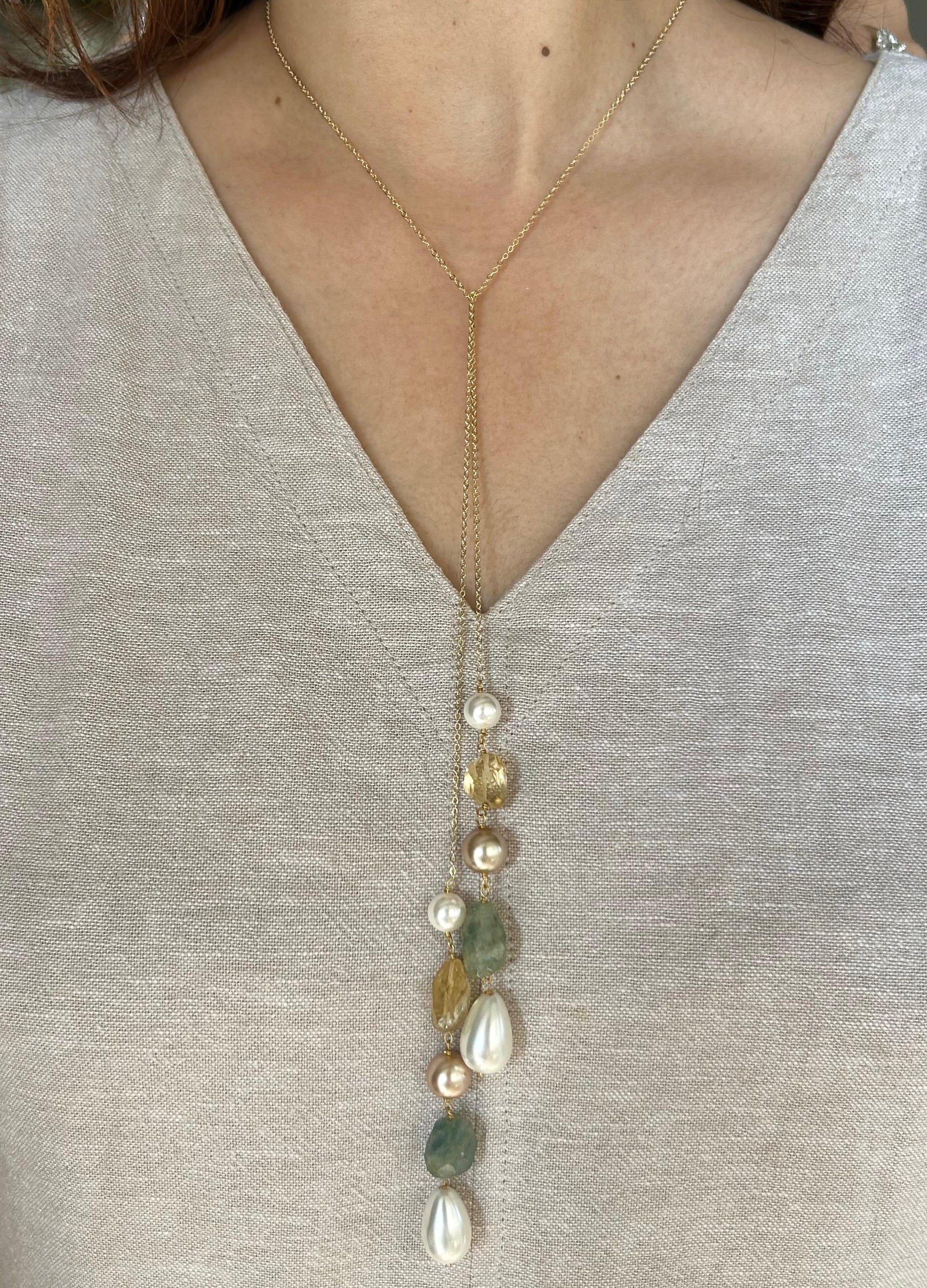 Pastel Chained Melody Lariat