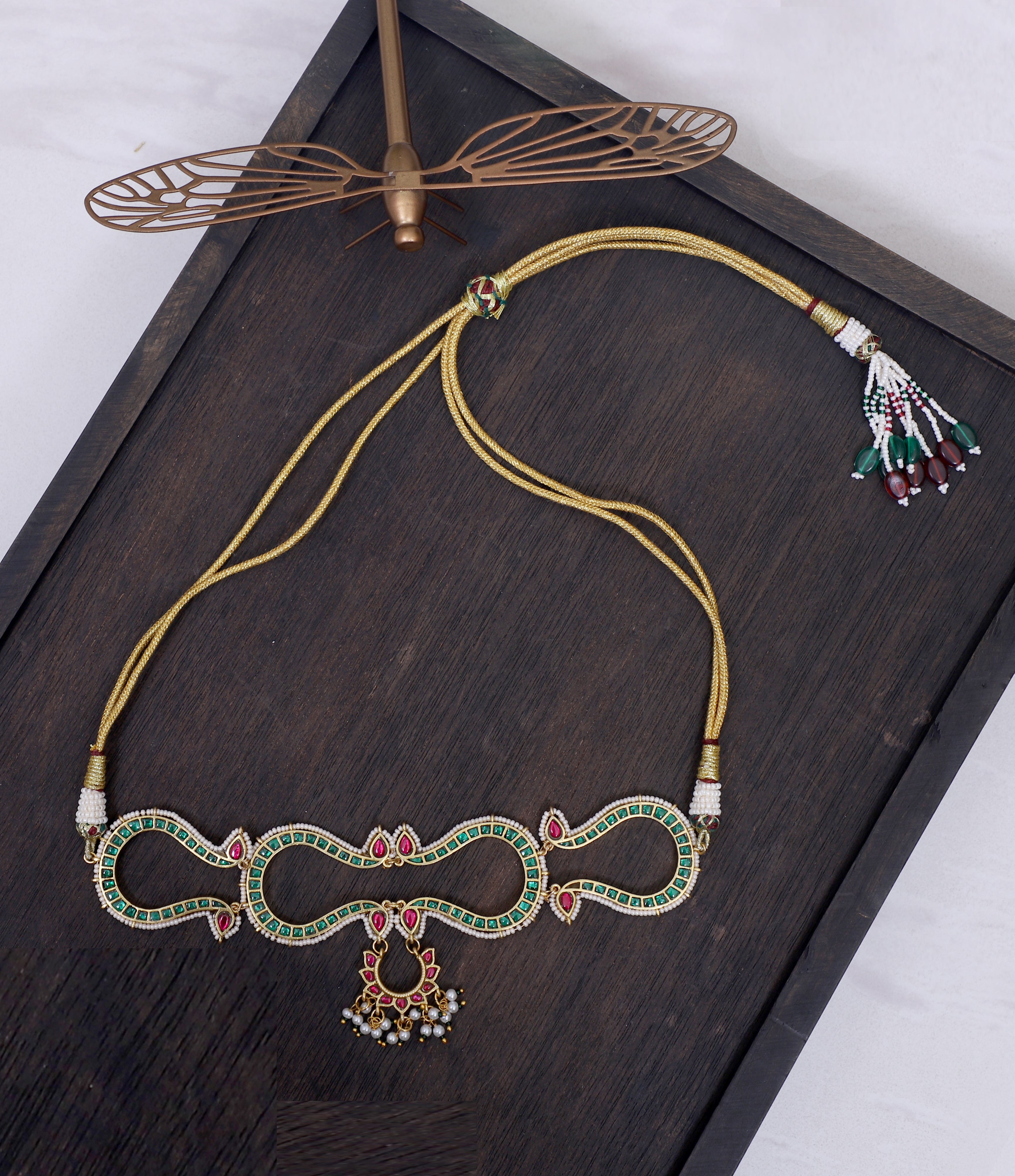 Red and Green Infinity Choker