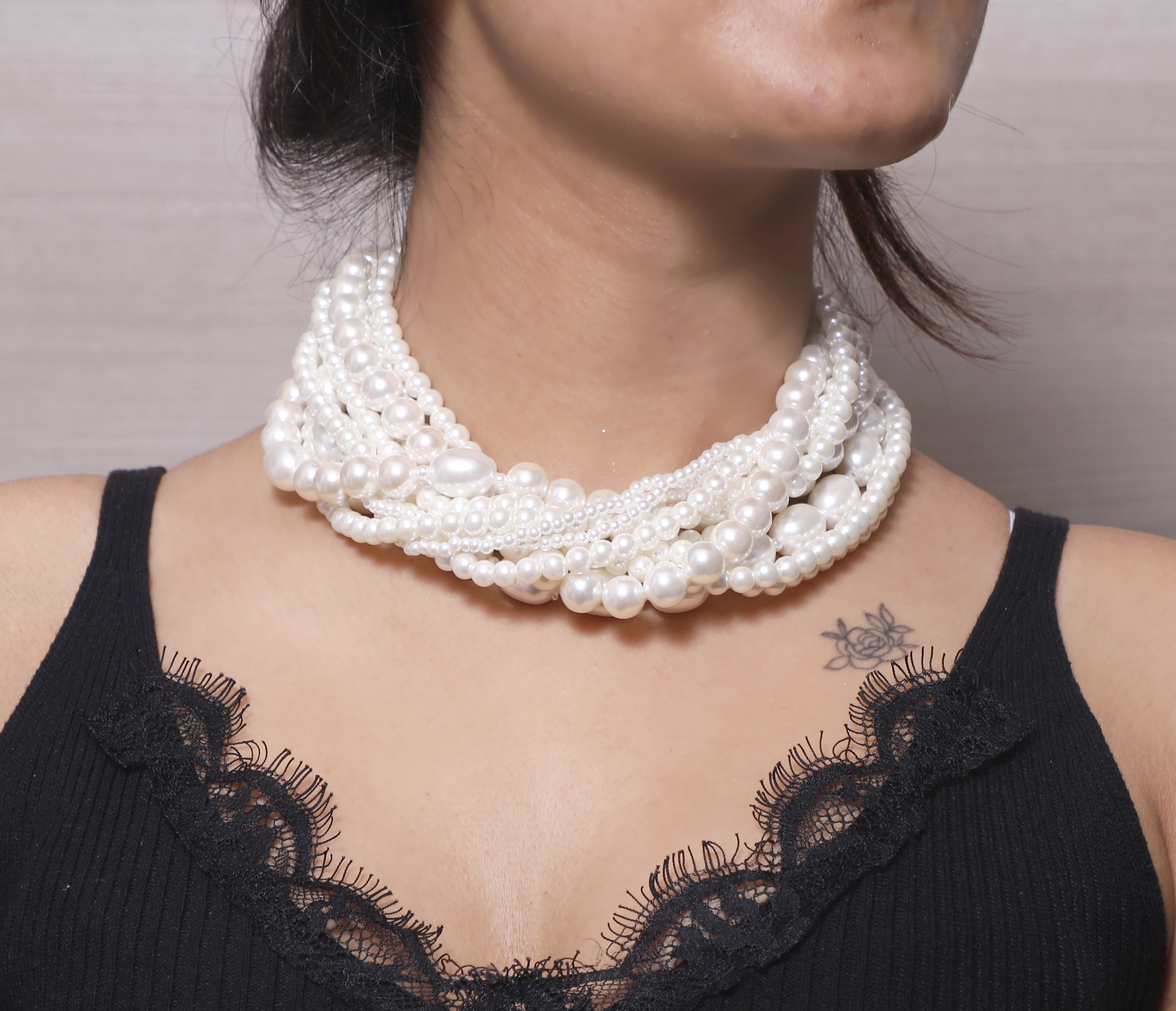 Pearl Multilayer Necklace