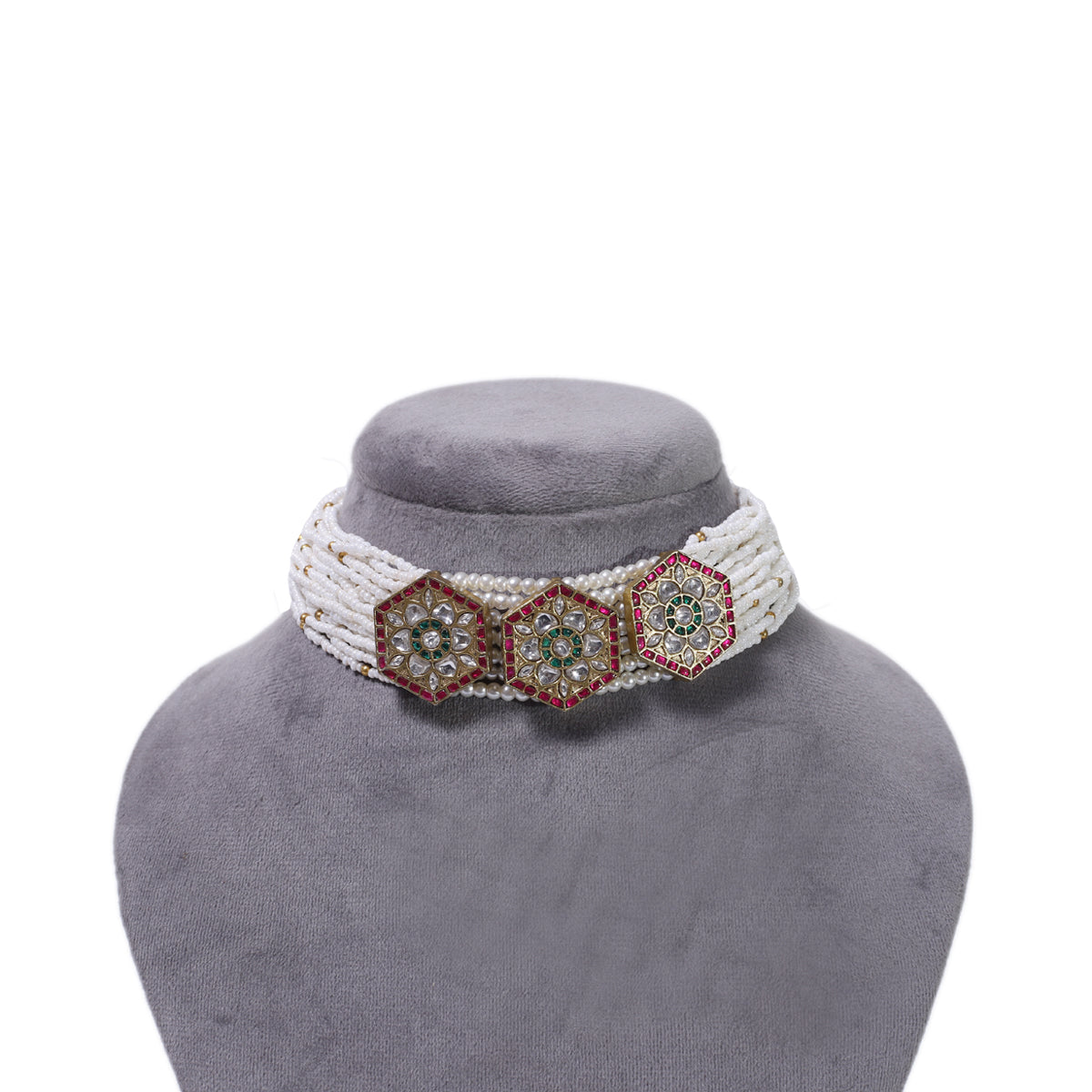 3 Piece Kundan Choker