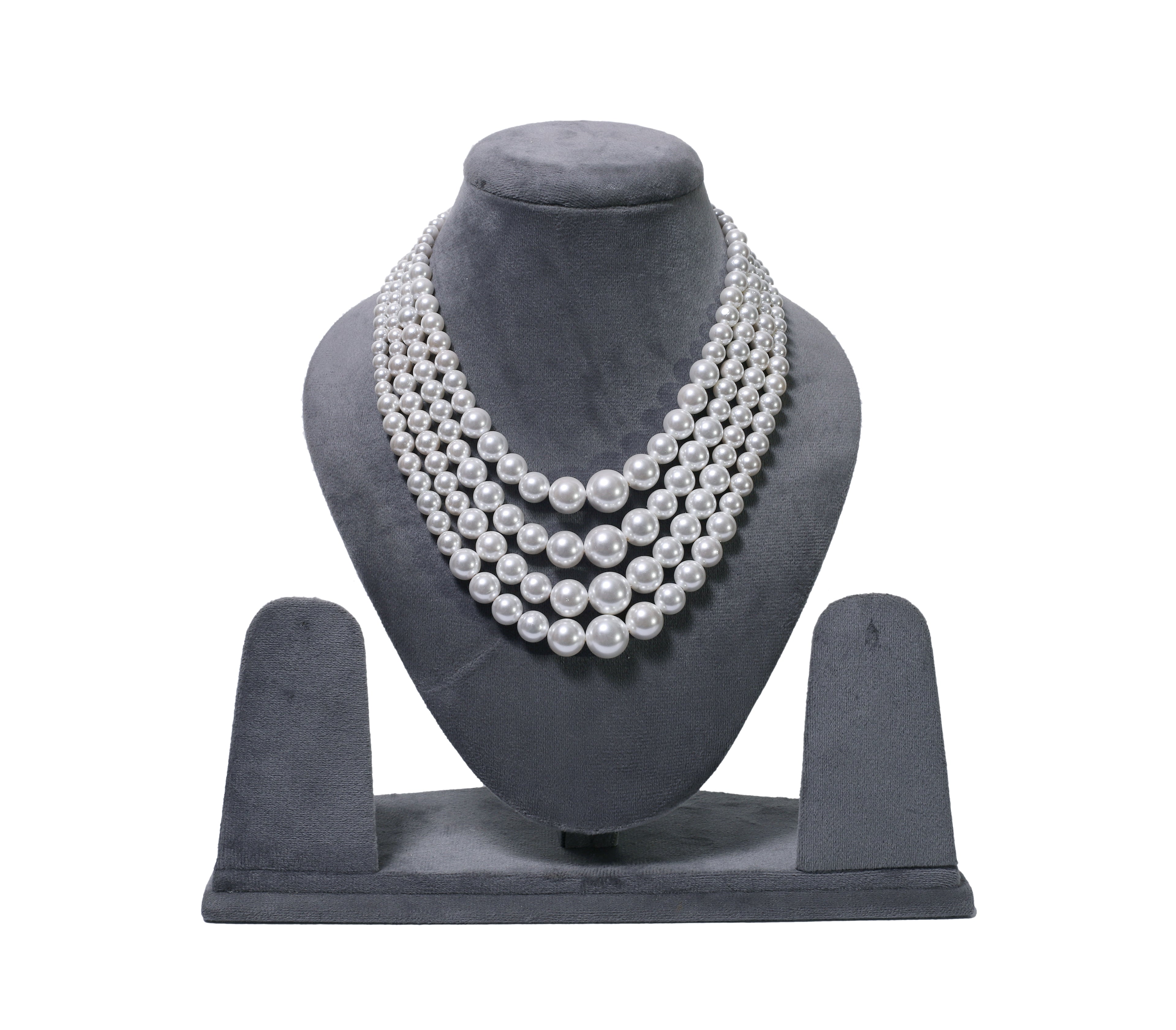 Graded White Pearl Neckpiece