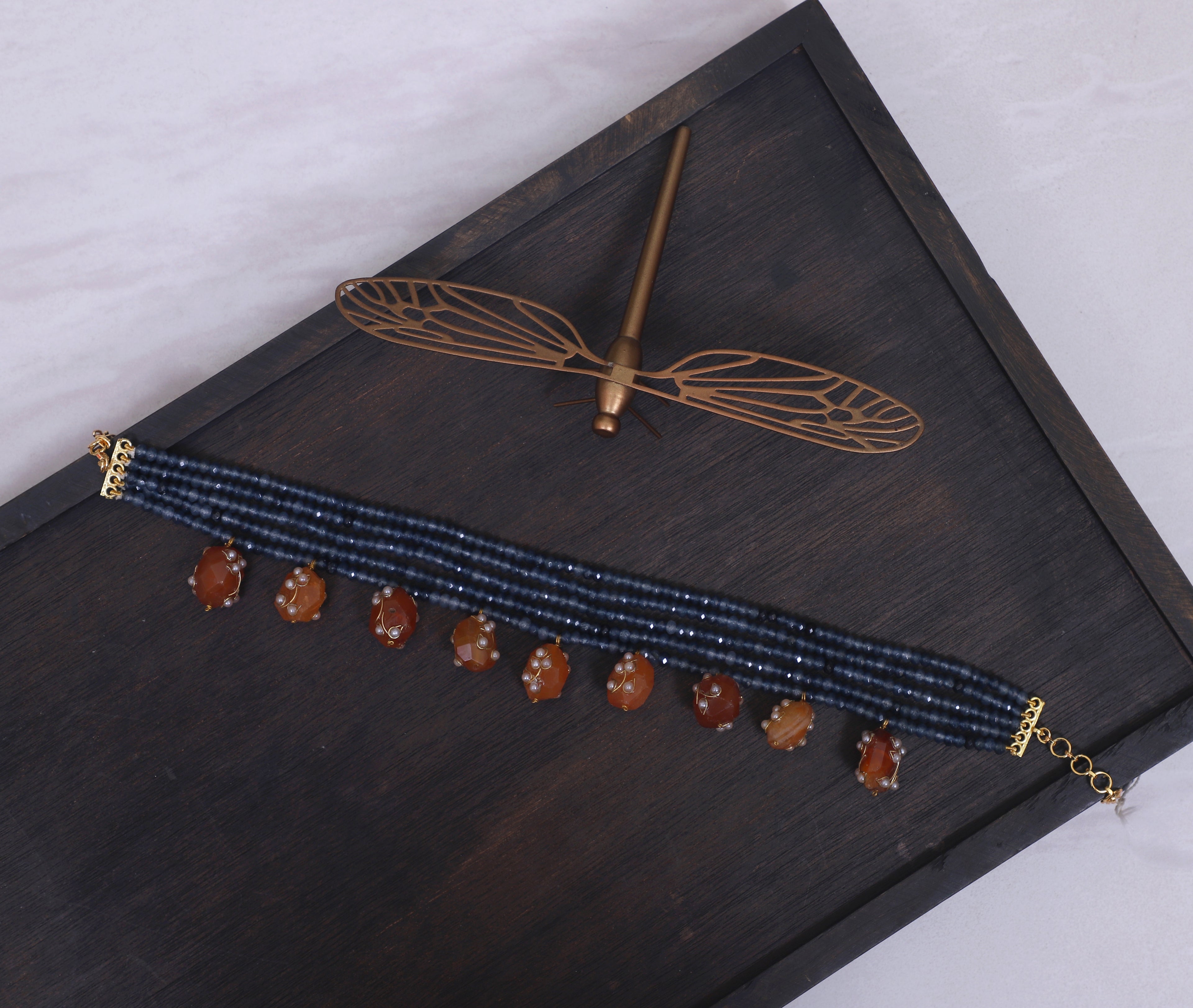 Carneline Stone Choker