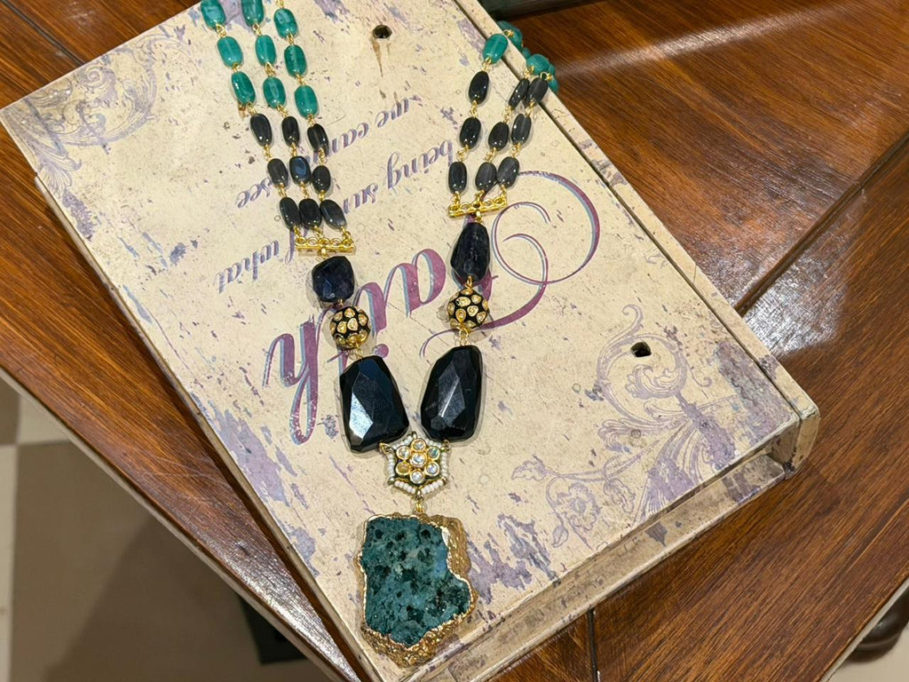 Dark Meadow Multilayer Necklace