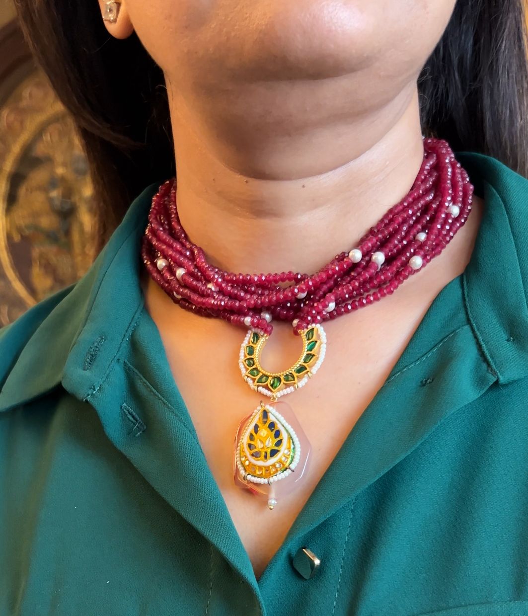 Indofusion Multilayer Necklace