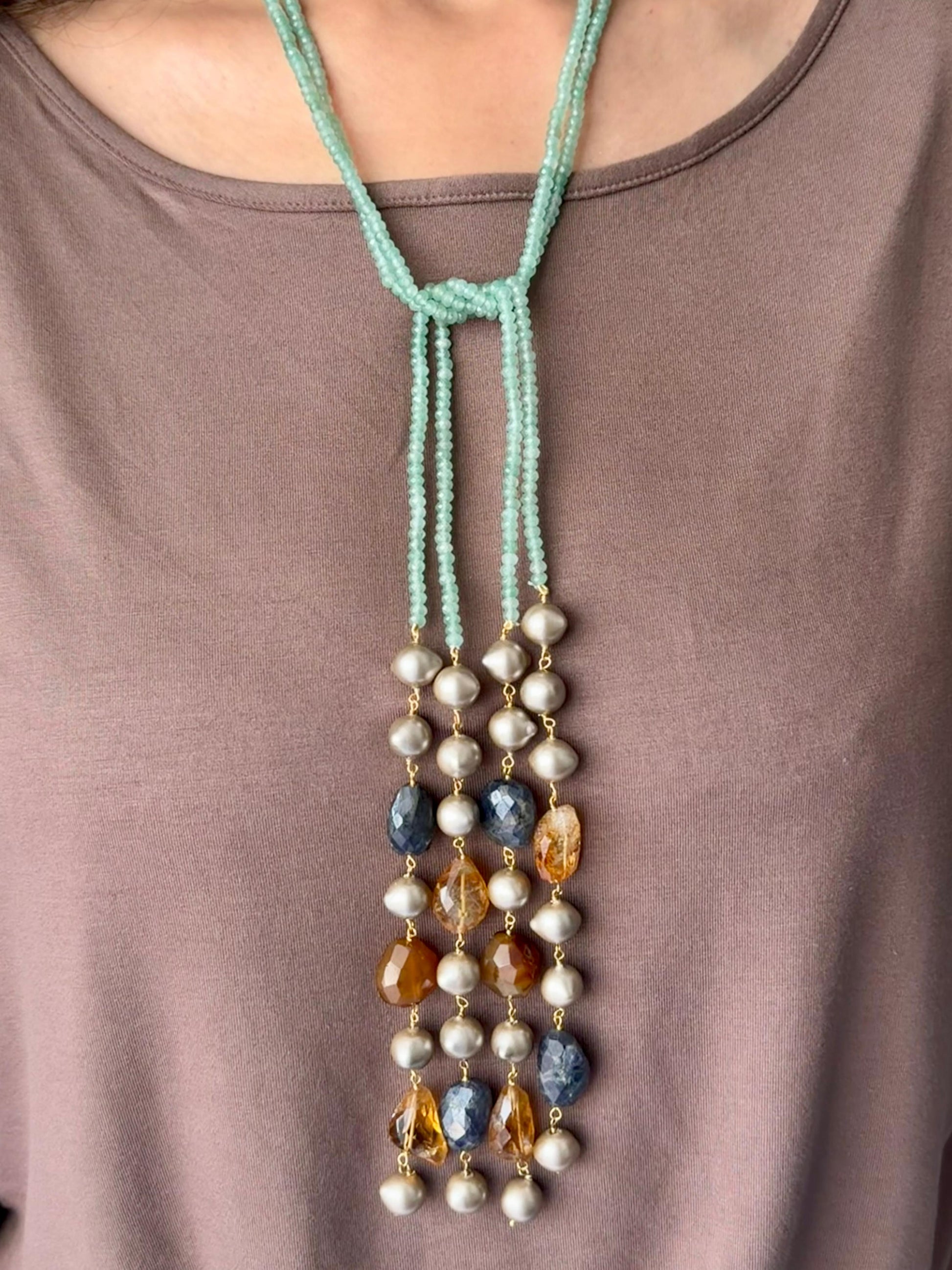 Mint Green Signature Lariat